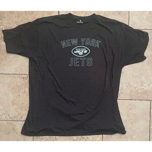 New York Jets Black Short Sleeve Tee